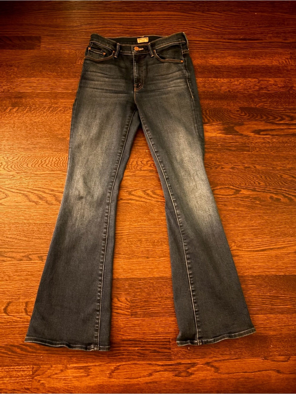 Mother Jeans The Weekend Flare size 27 Taking Chances EUC